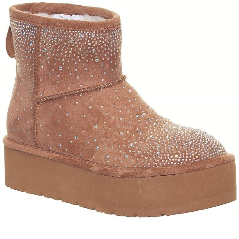 Bottines Compensées Fille Madden Taille US 7 - Cuir Noir, Talon Haut, Neuves Avec Boîte