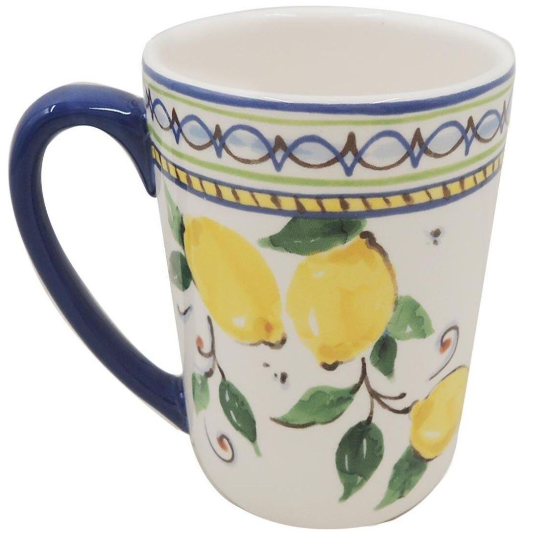 Taza Lemons Folk Vintage Home