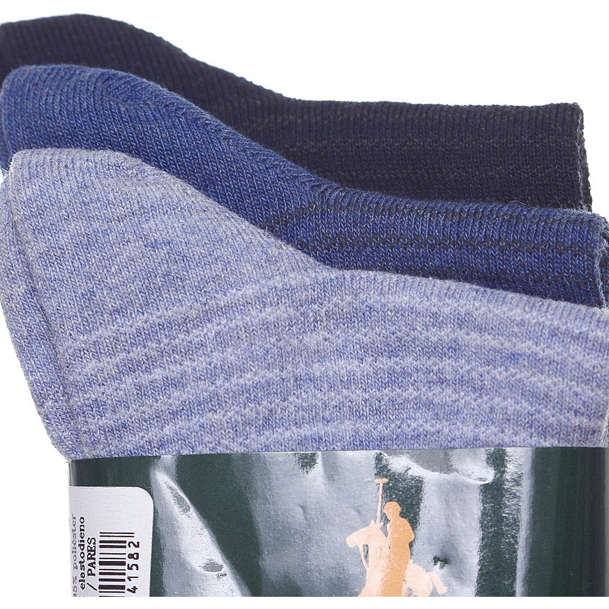 Paq 3 Tines Largos Lisos con Detalles de Rayas para Mujer Royal Polo Club