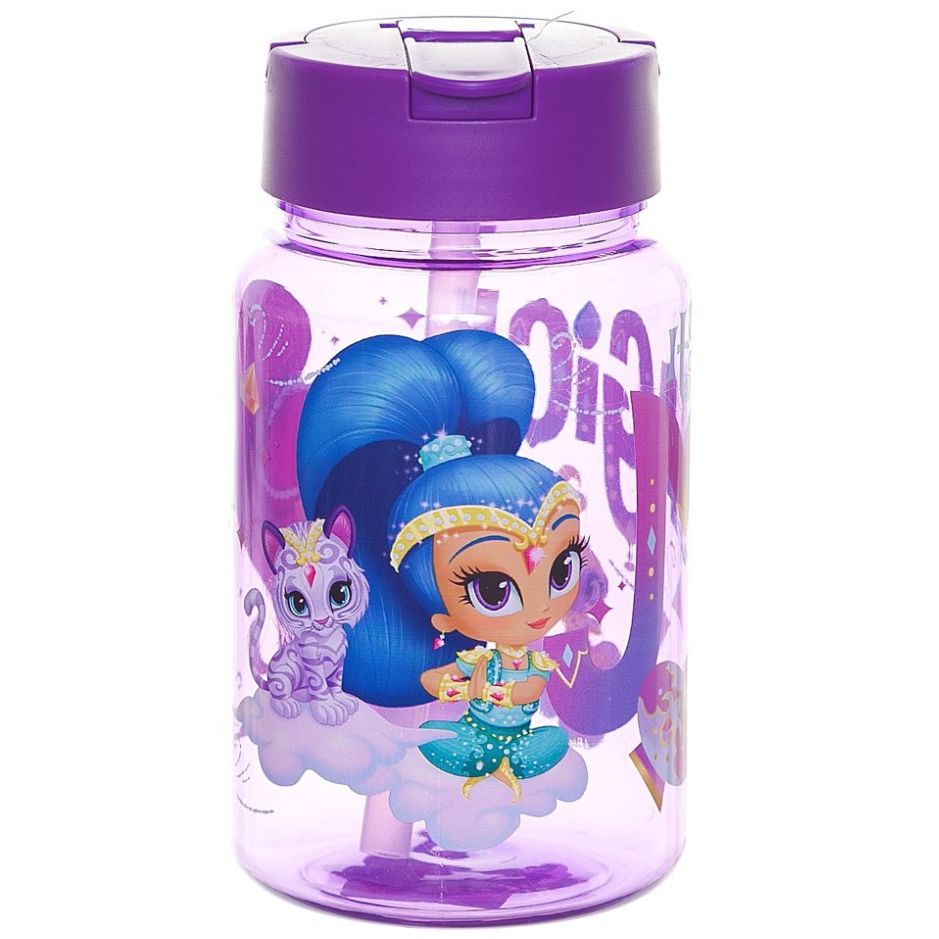 Botella con Pipeta Shimmer And Shine  Fun Kids