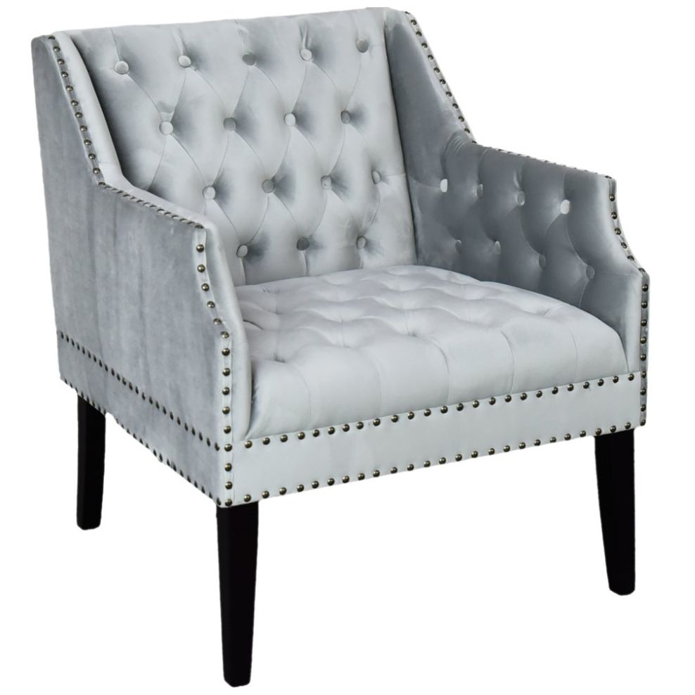 Sillón Saby Velvet Sage Vintage Home