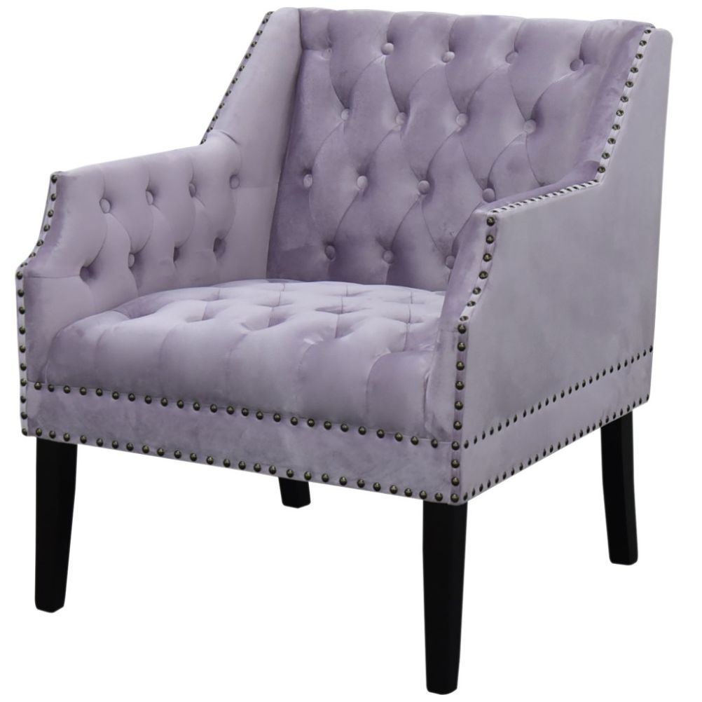 Sillón Saby Velvet Lavanda Vintage Home