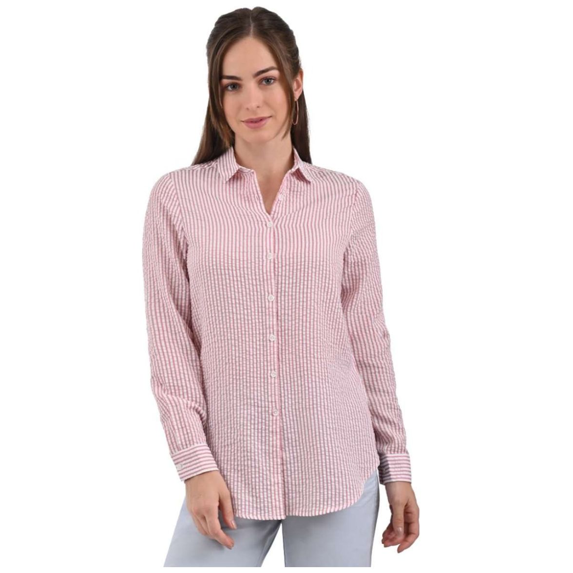 Blusa con Cuello en V para Mujer Juniors Supply