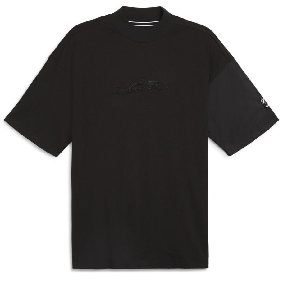 Playera Negra Bmw Car G para Hombre Puma