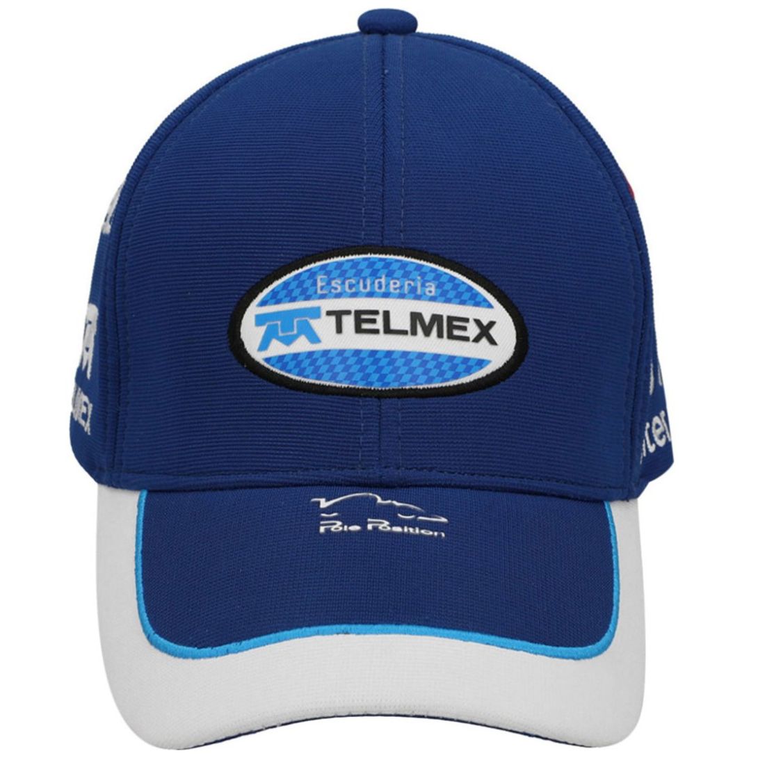 Gorra Azul Escudería Telmex Unisex Pole Position