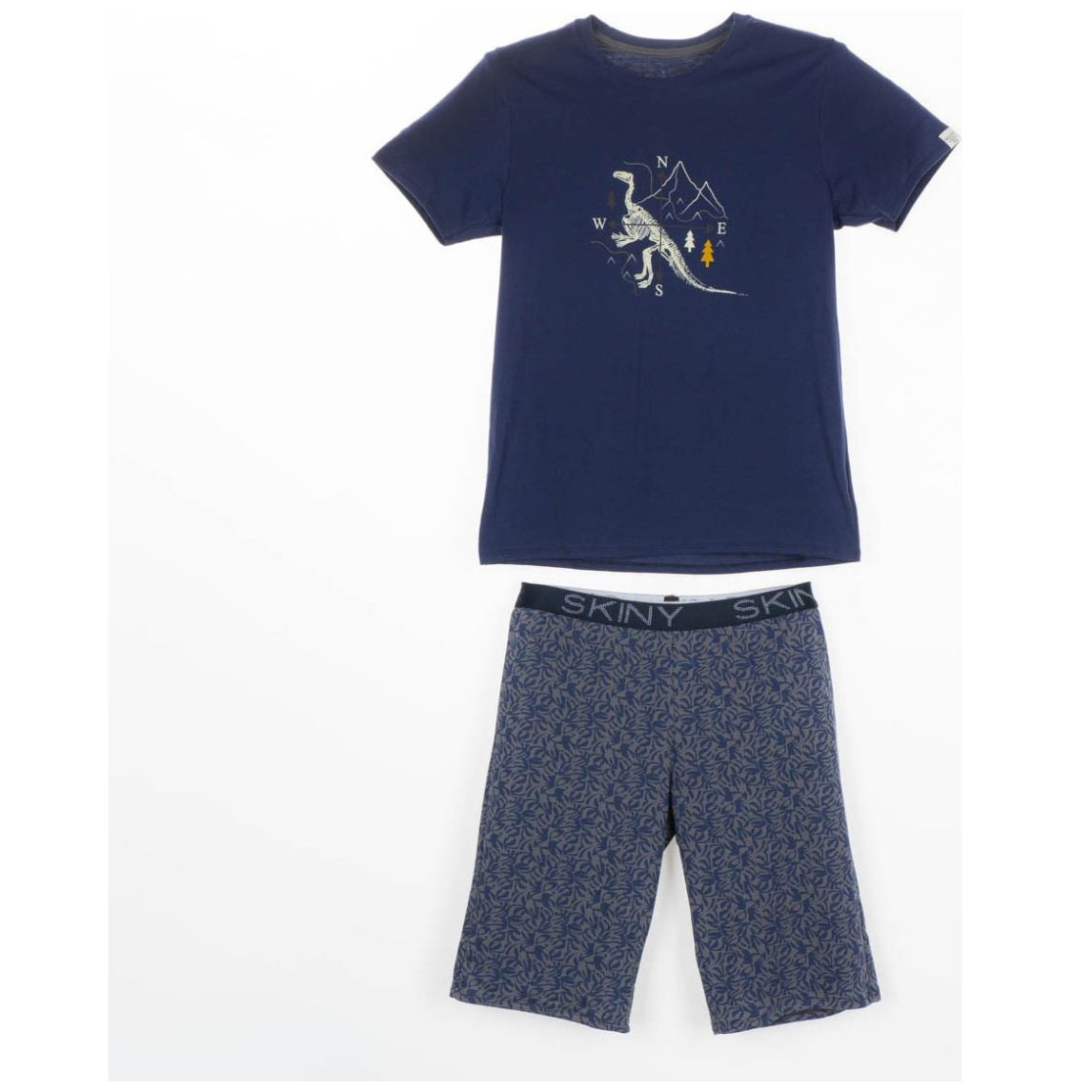 Pijama Manga Corta para Niño Skiny