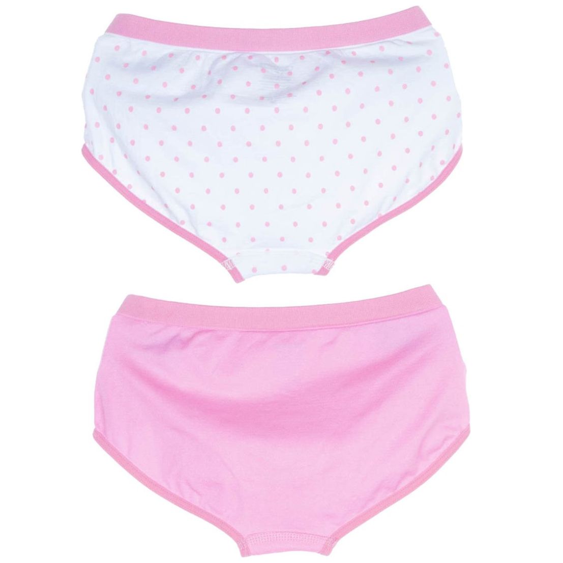 Panties Punto Blanco Pack De Pantys Bóxer Seamless Tiro Medio