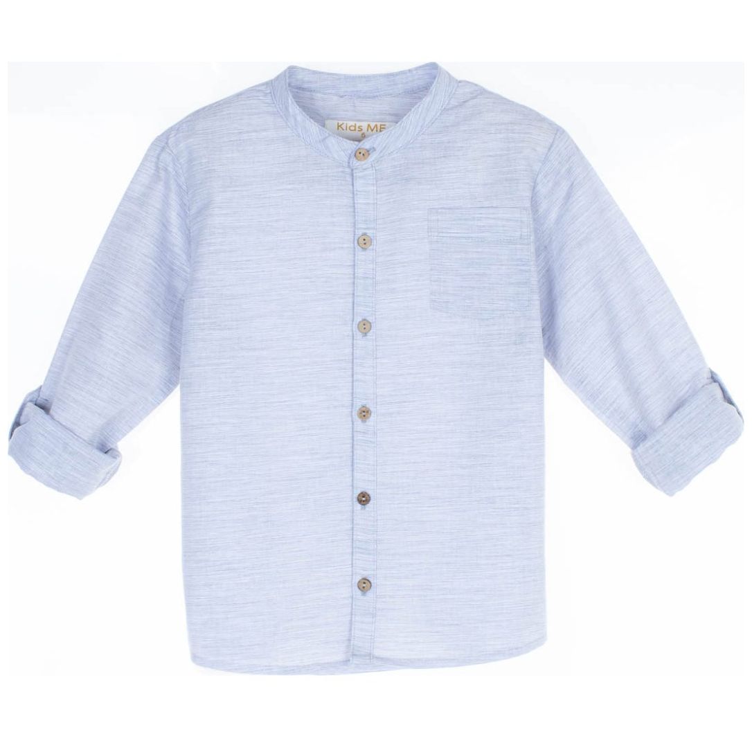 Conjunto Camisa Cuallo Mao y Bermuda para Niño Kidsme