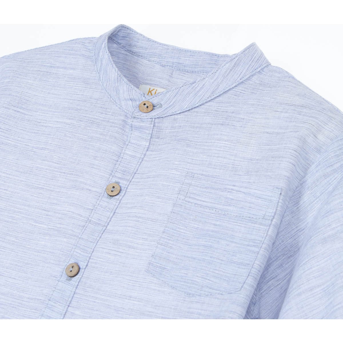 Conjunto Camisa Cuallo Mao y Bermuda para Niño Kidsme