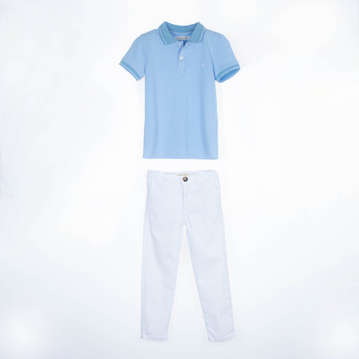 Conjunto Playera Polo y Pantalón para Niño Kidsme