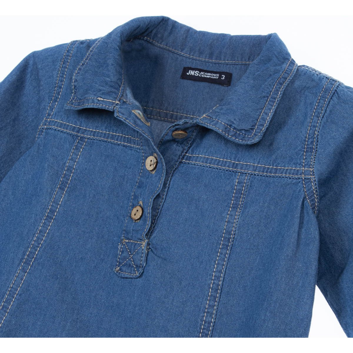 Vestido Campesino para Bebé Niña Jeanious