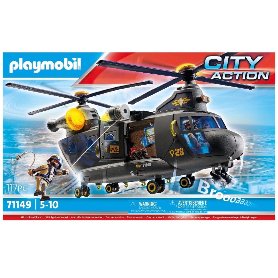 Helicóptero de Rescate Banana Playmobil