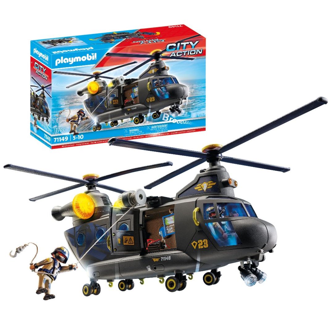 Helicóptero de Rescate Banana Playmobil