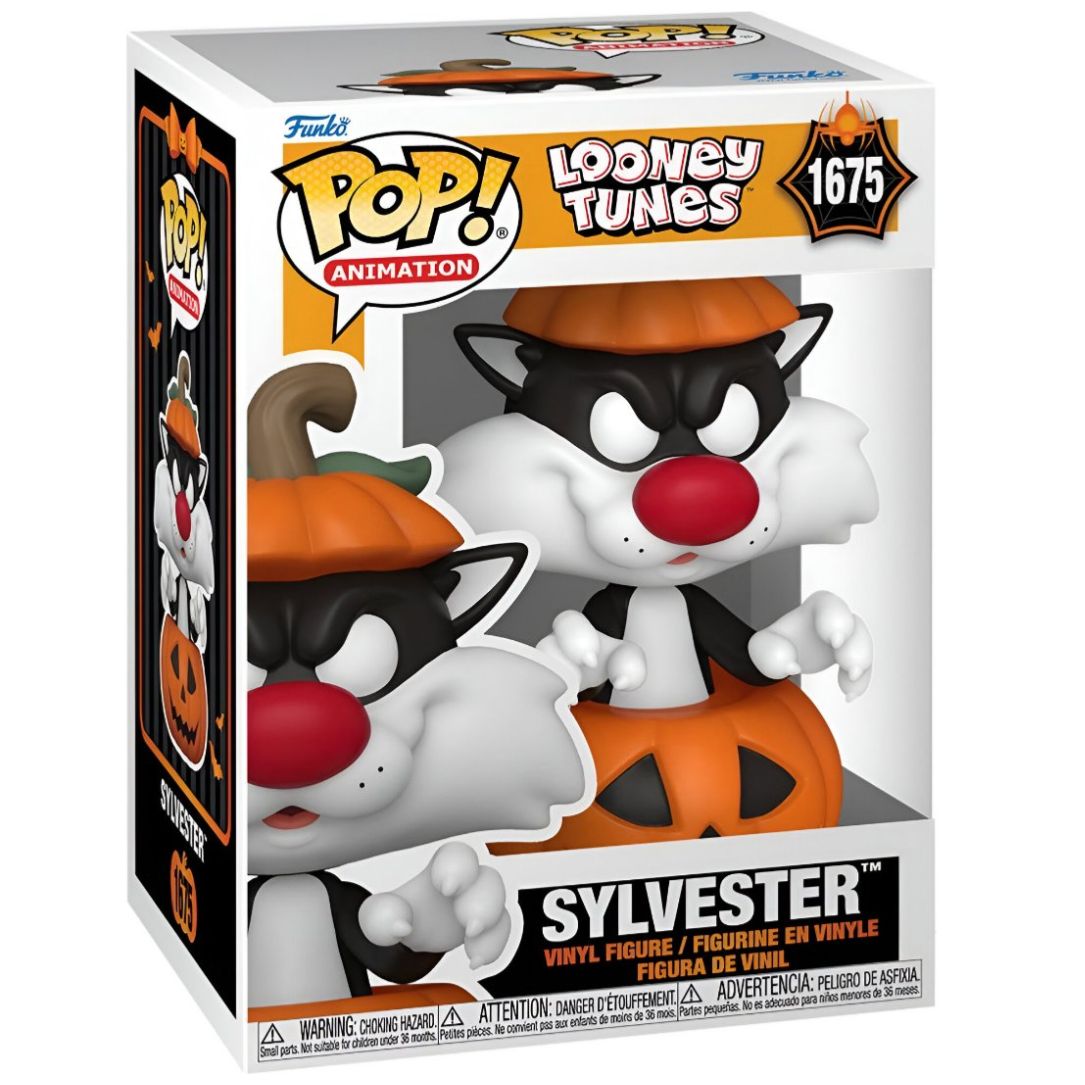 Pop Lonney Tunes Silvestre con Calabaza Funko