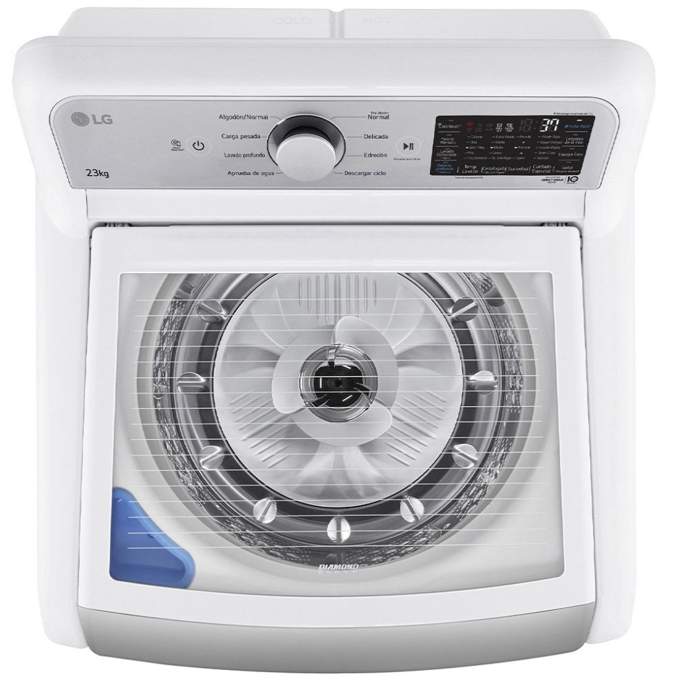 Lavadora Lg Carga Superior 23Kg Wt23Wt6Ha Blanca