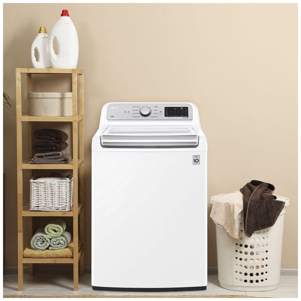 Lavadora Lg Carga Superior 23Kg Wt23Wt6Ha Blanca