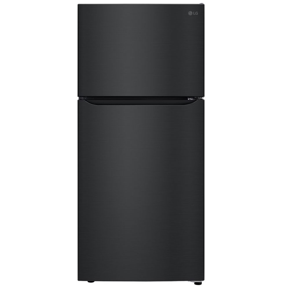 Refrigerador Lg Congelador Superior 20P Negro