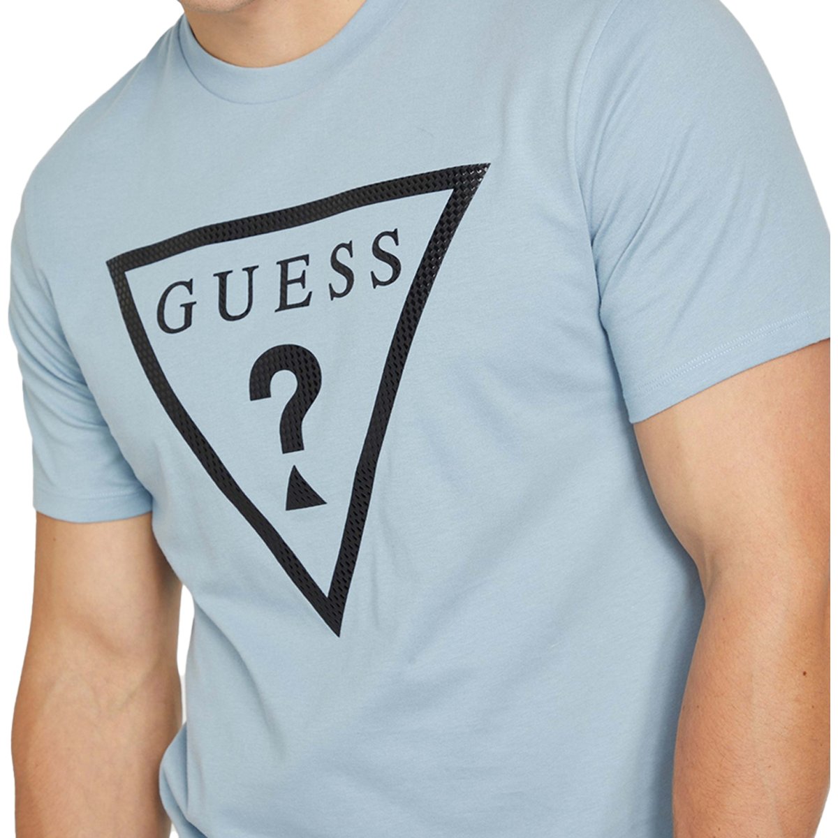 Playera Básica con Logo para Hombre Guess