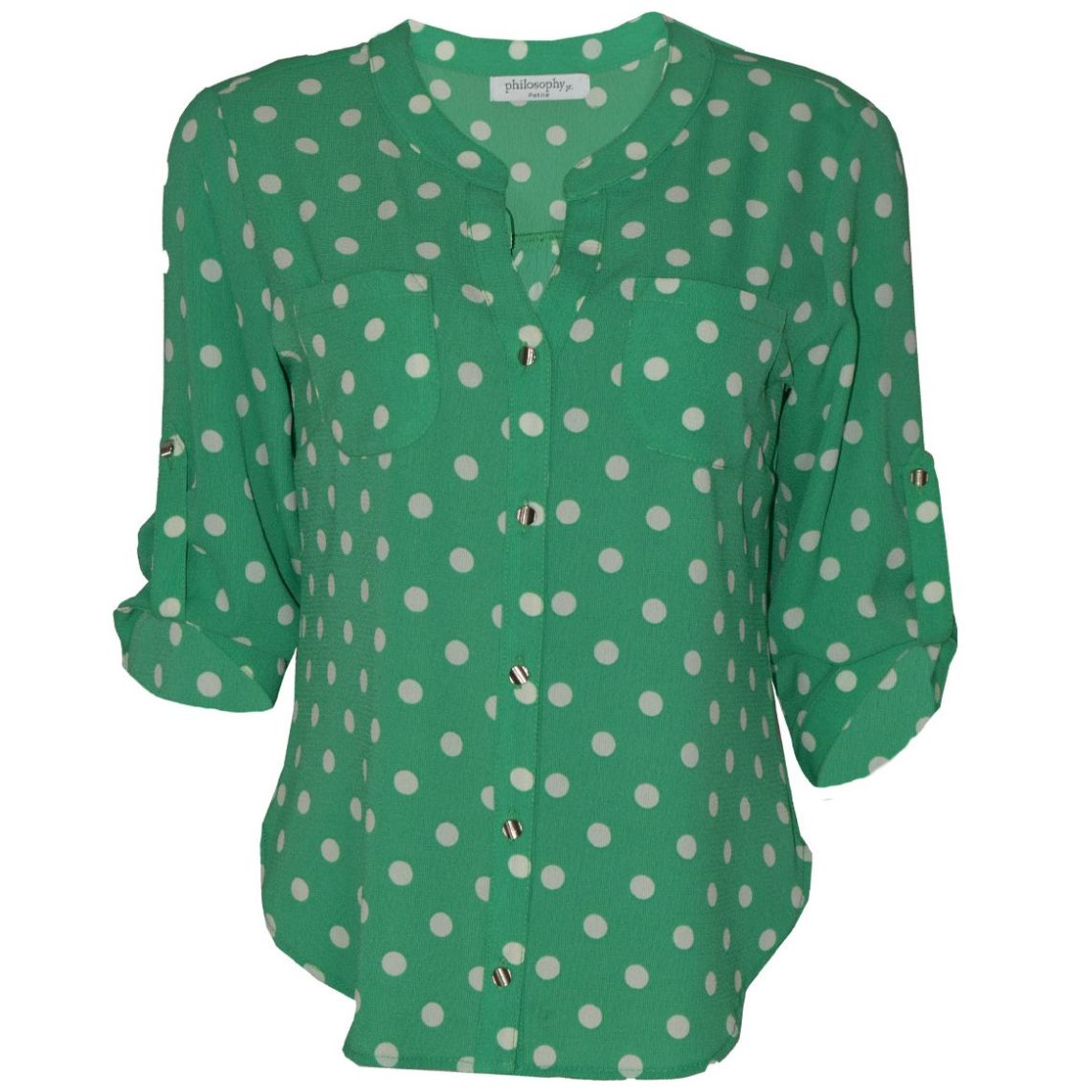 Blusa con Estampado de Lunares para Mujer Philosophy Jr Petite