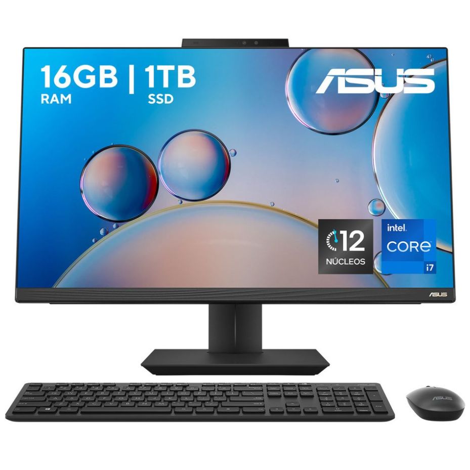 Desktop Asus Aio A5702Wvat-I716G1T-H1 Intel Core I7 16Gb Ram 1Tb