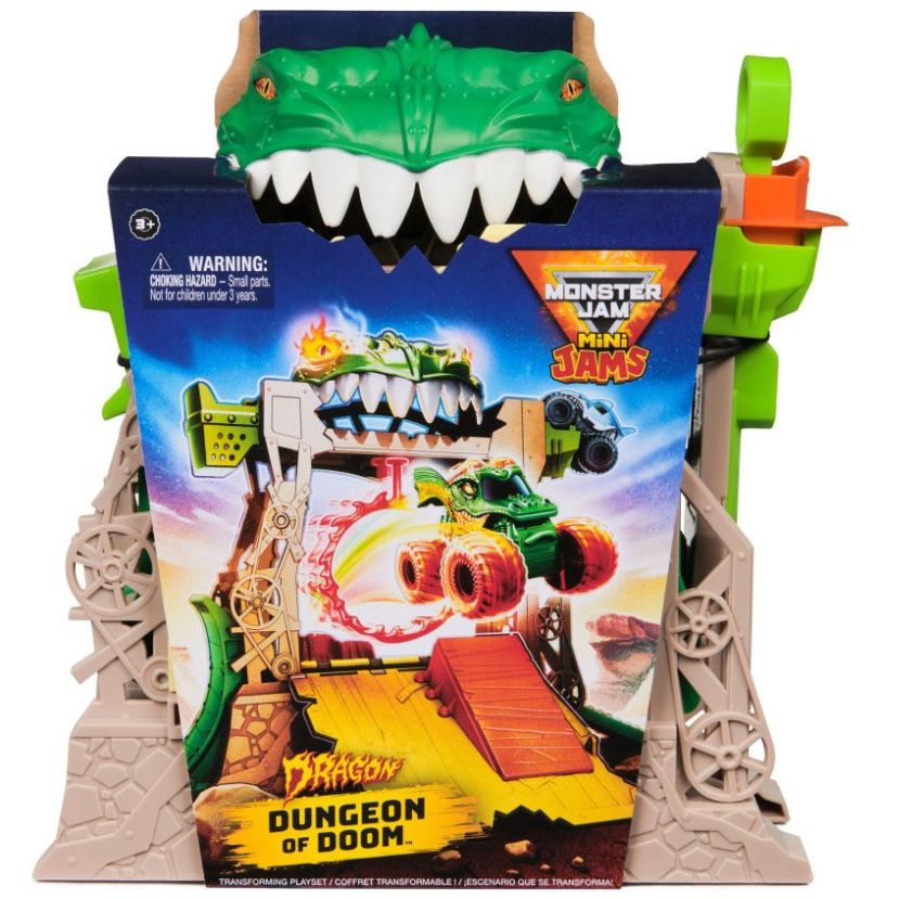 Monster Jam Mini Transforming Playset Spin Master