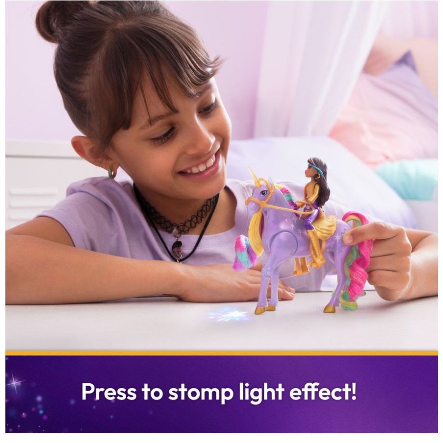 Unicorn Academy Sophia 4 Pul y Wildstar con Luz Spin Master