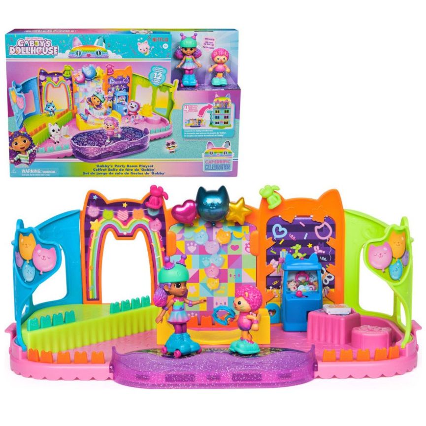 Set Sala de Fiestas Gabbys Dollhouse Ático Spin Master