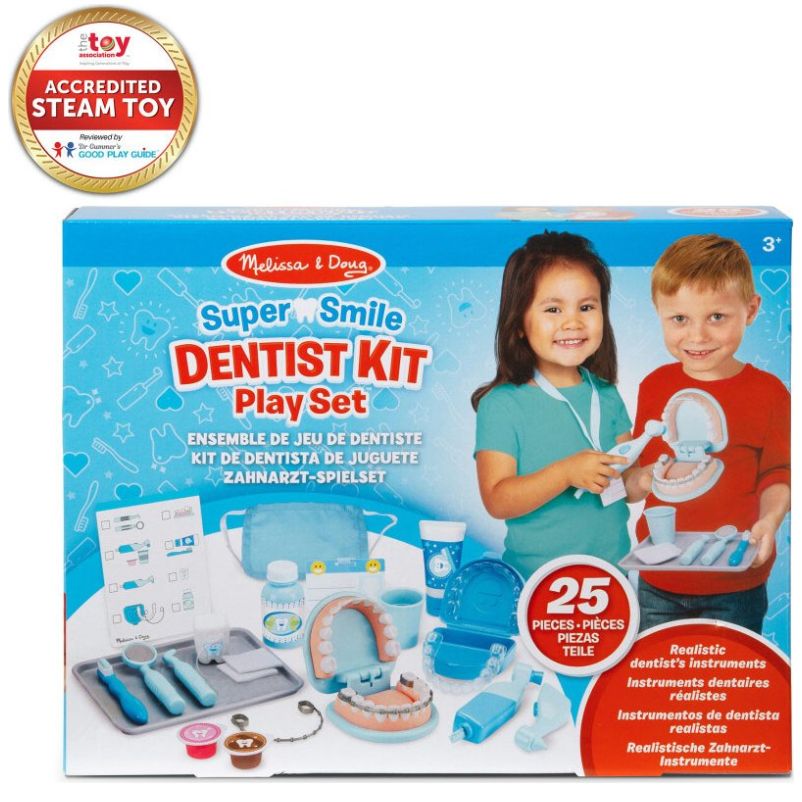 Melissa & Doug Kit de Juego de Dentista Spin Master