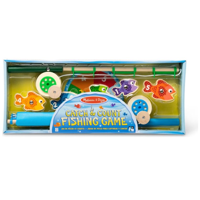 Melissa & Doug Juego de Pesca Cuenta y Atrapa Spin Master