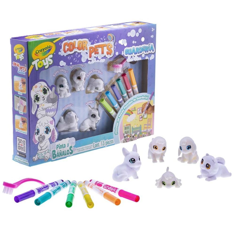 Set Toys Color Pets Guarderia Crayola