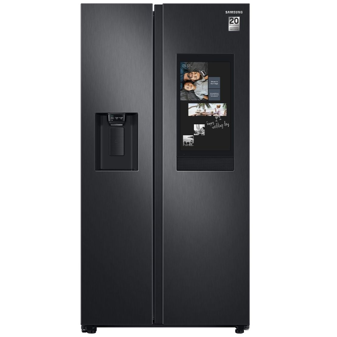 Refrigerador Samsung Side By Side 27 Pies con Pantalla Family Hub