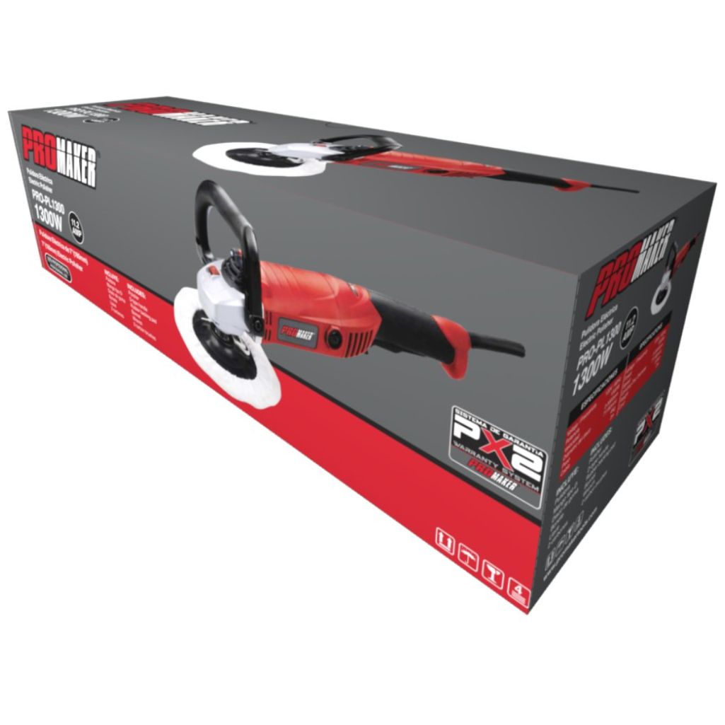 Pulidora con 6 Velocidades Variables Promaker 7"