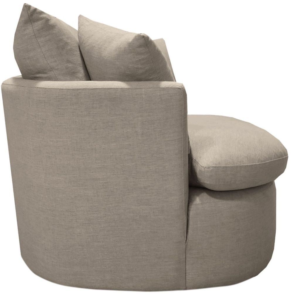 Sillón Ocasional Suli Tela Beige Liz