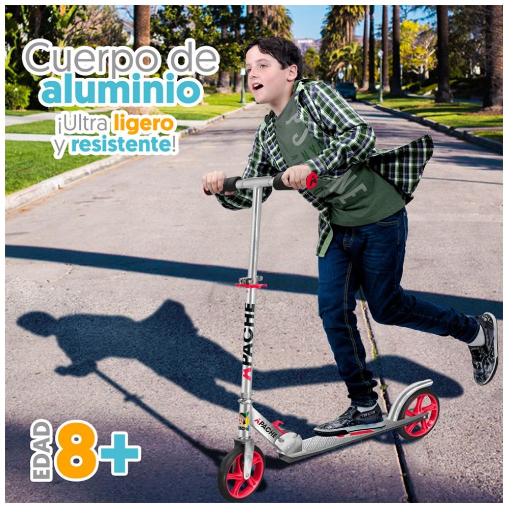 Scooter de Aluminio Plegable 200Mm Apache Flying Wheel