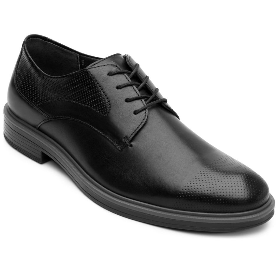 Zapato Choclo Semivestir Diseño Liso para Hombre Flexi