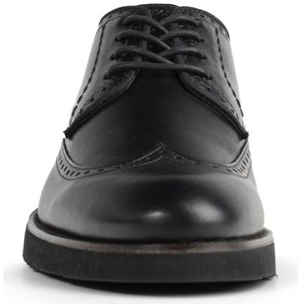 Zapato Choclo Diseño Liso Negro para Hombre Brantano