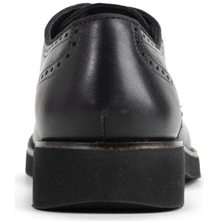 Zapato Choclo Diseño Liso Negro para Hombre Brantano