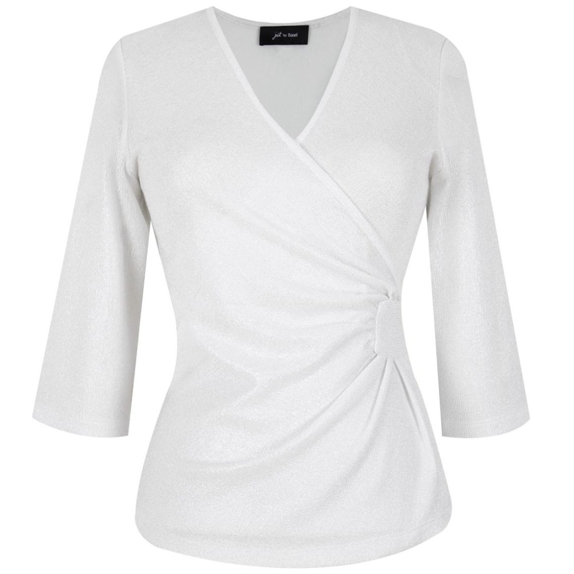 Blusa Escote Cruzado para Mujer Petite Just By Basel