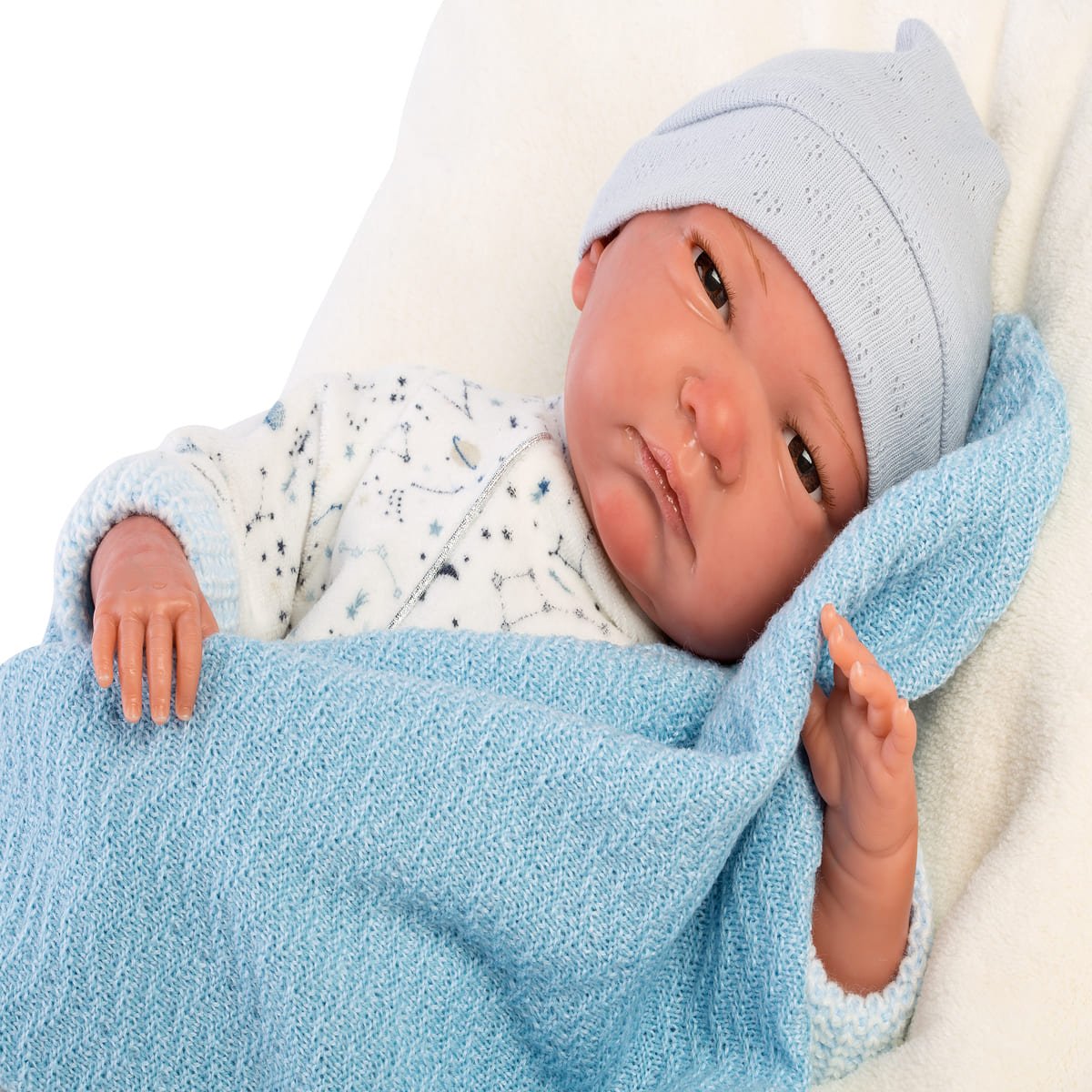 Muñeca Bebé con Gorro Llorens