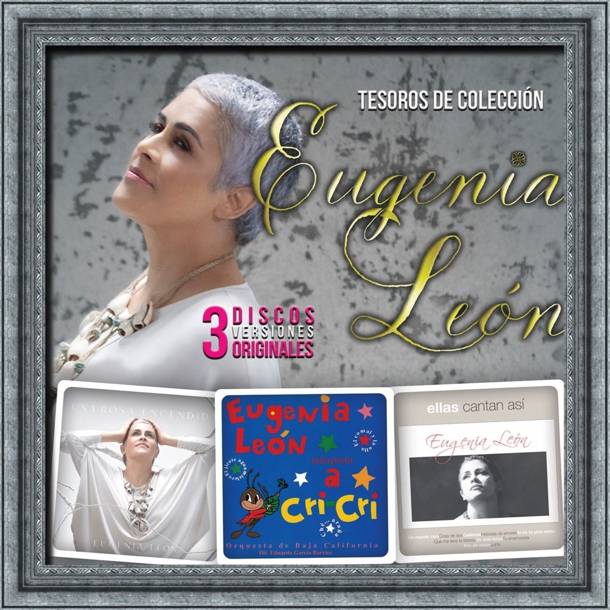 3Cds Eugenia León - Resoros de Colección