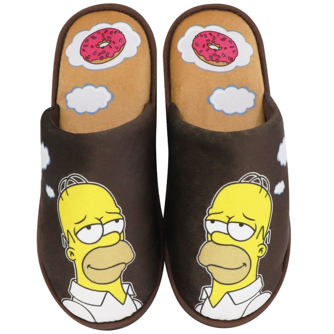 Pantufla Estampado Homero Simpson para Hombre Arra