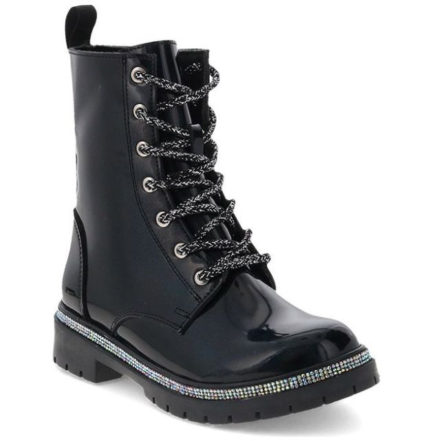 Bota Casual Diseño Liso 18-24 Negro para Niña Tropicana