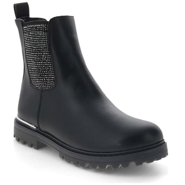 Bota Casual Diseño Liso 18-24 Negro para Niña Tropicana