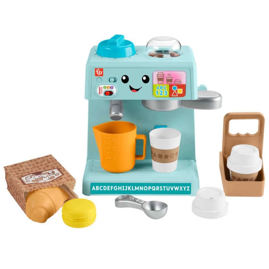 Fisher-Price Juguete para Bebés Mi Primera Máquina de Café Mattel