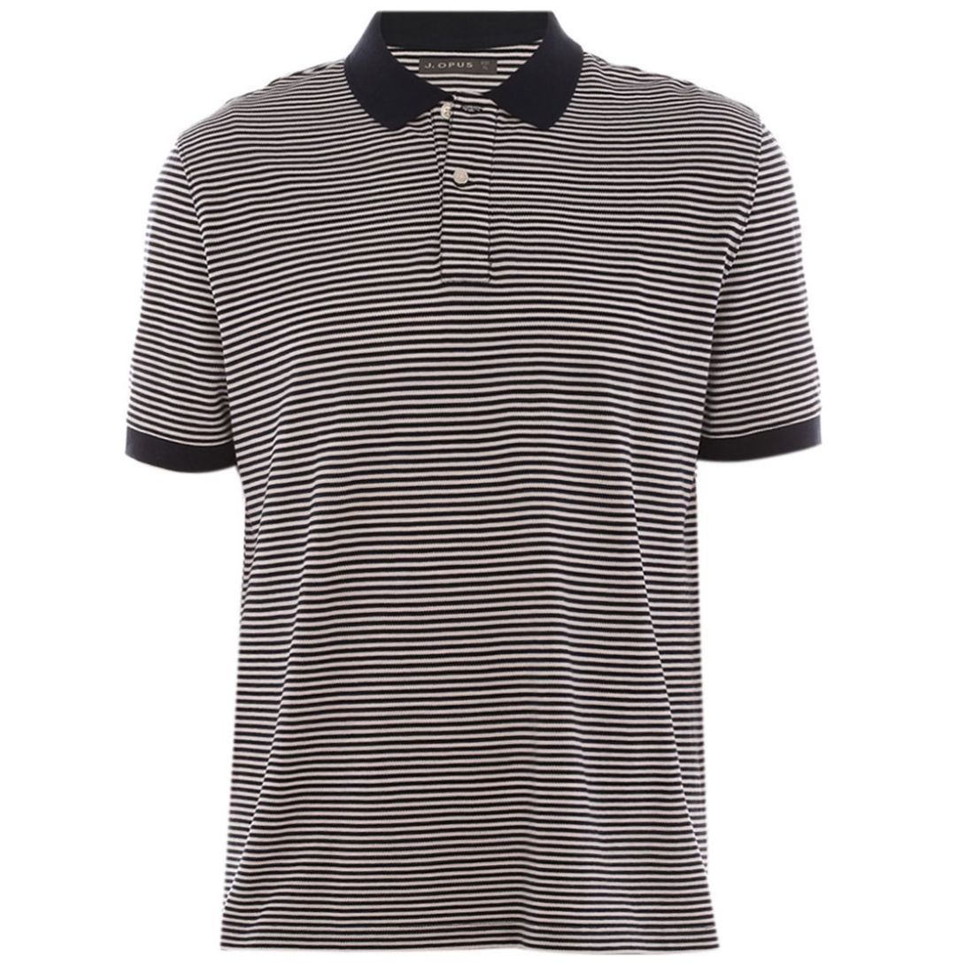 Playera Tipo Polo a Rayas para Hombre Plus J.opus