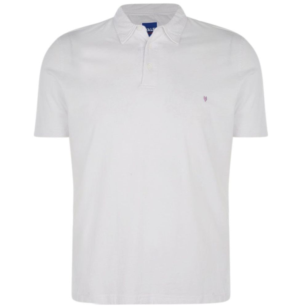 Playera Tipo Polo Diseño Liso para Hombre Plus Yale