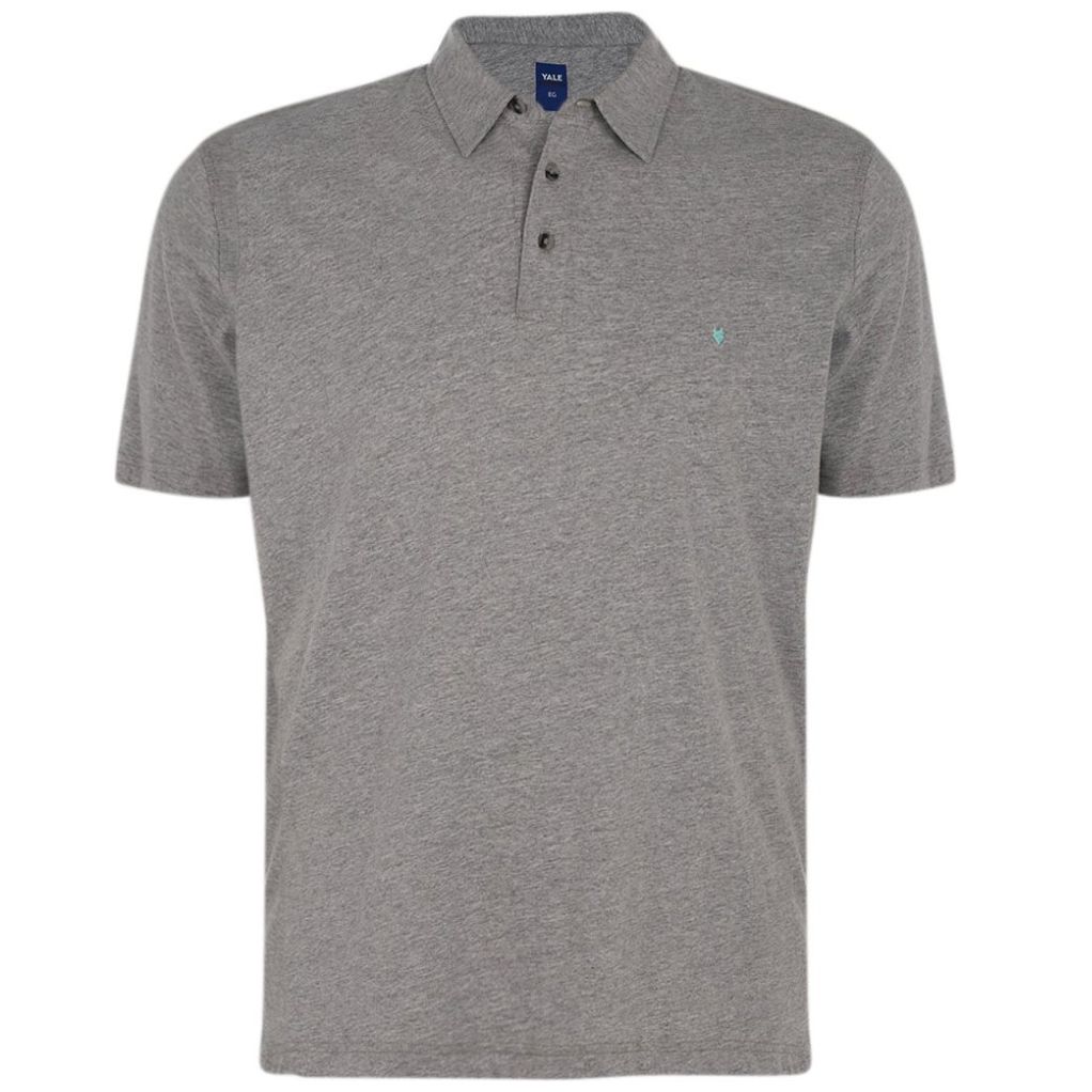 Playera Tipo Polo Diseño Liso para Hombre Plus Yale