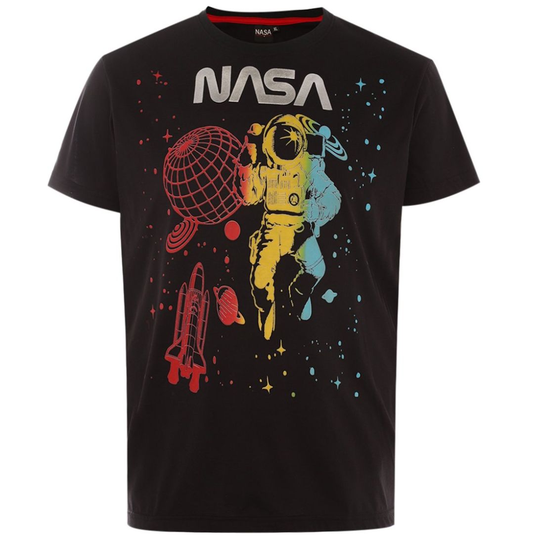 Playera Estampado Nasa para Hombre Plus Nasa