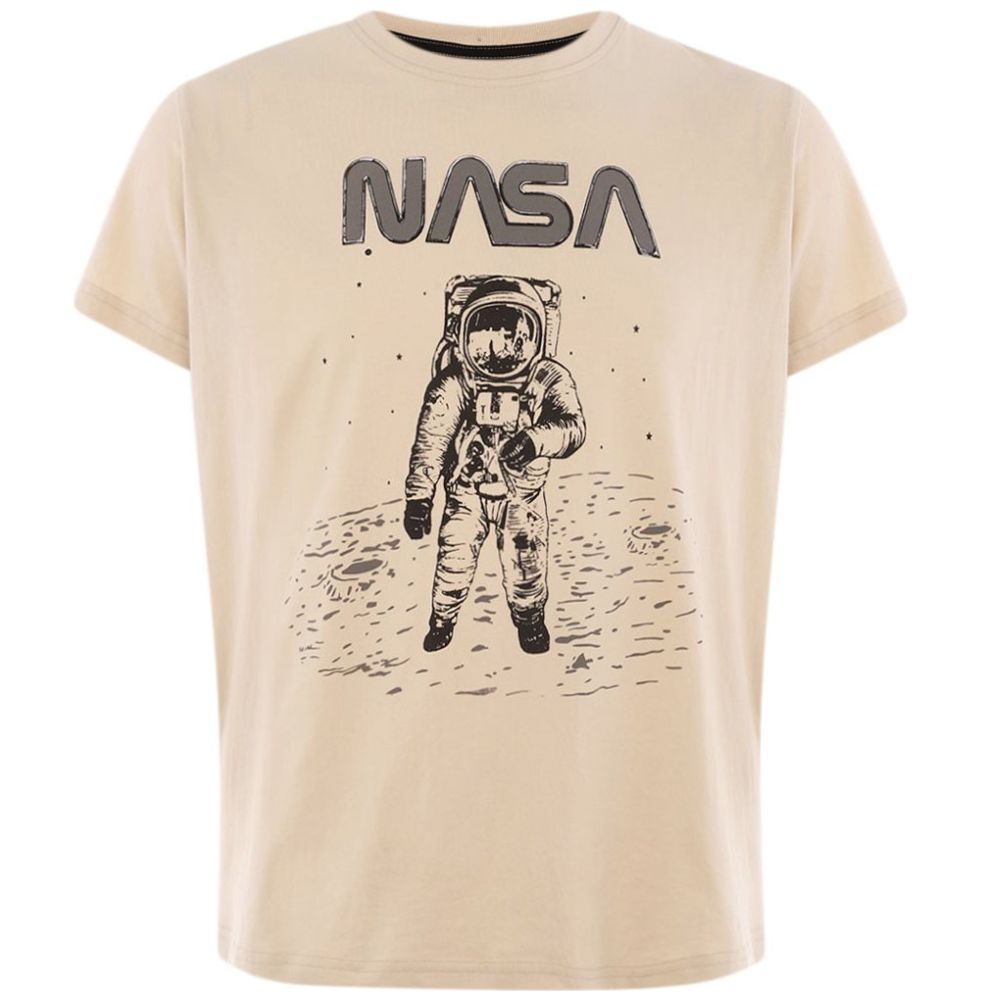 Playera Estampado Nasa para Hombre Plus Nasa