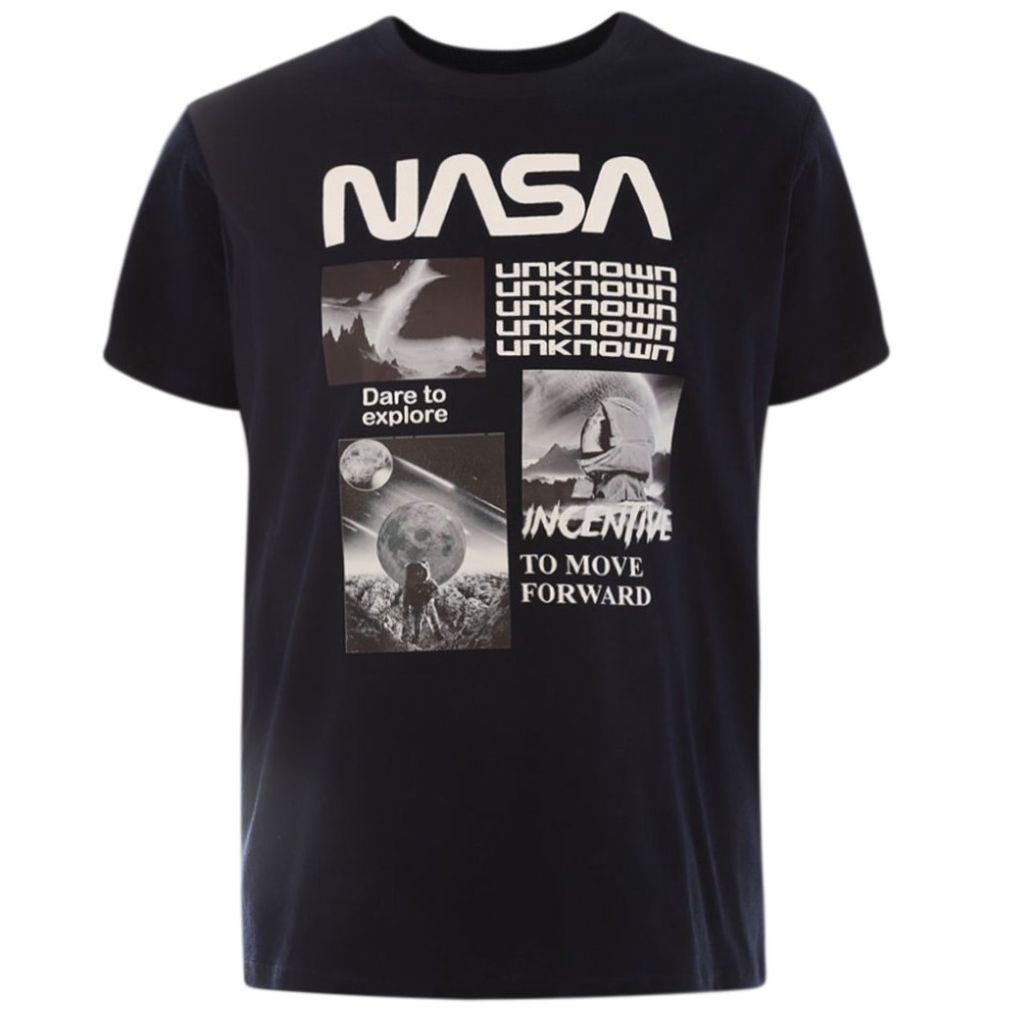 Playera Estampado Nasa para Hombre Plus Nasa